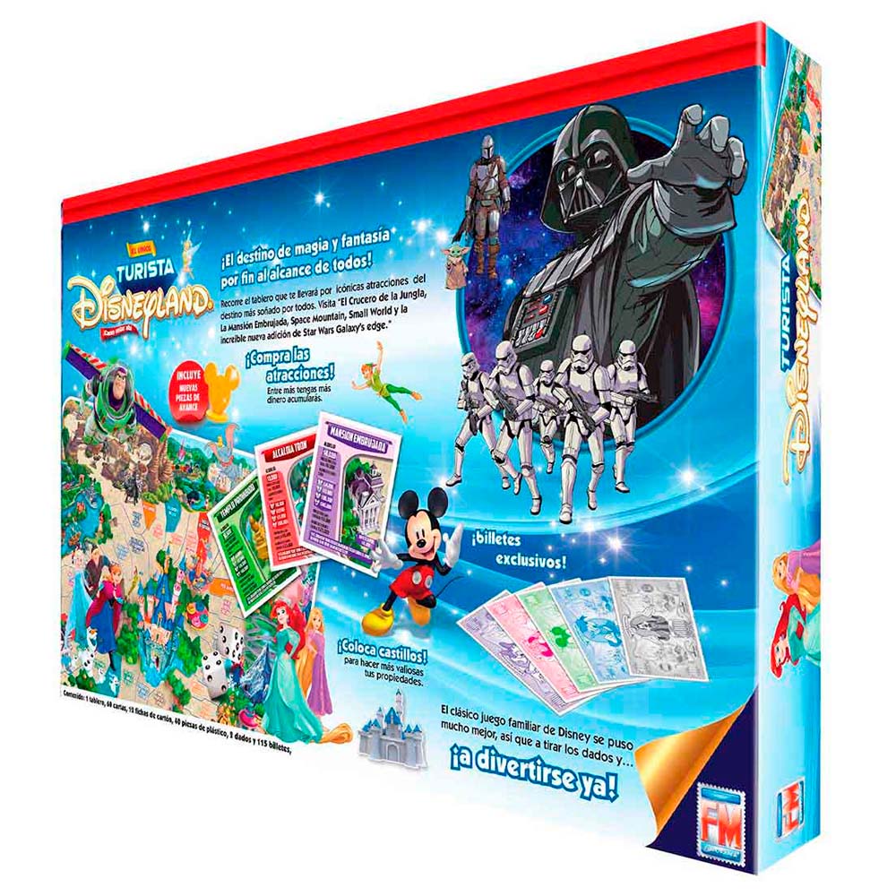 Juego de Mesa Turista Mundial Disneyland Fotorama 388 Familiar