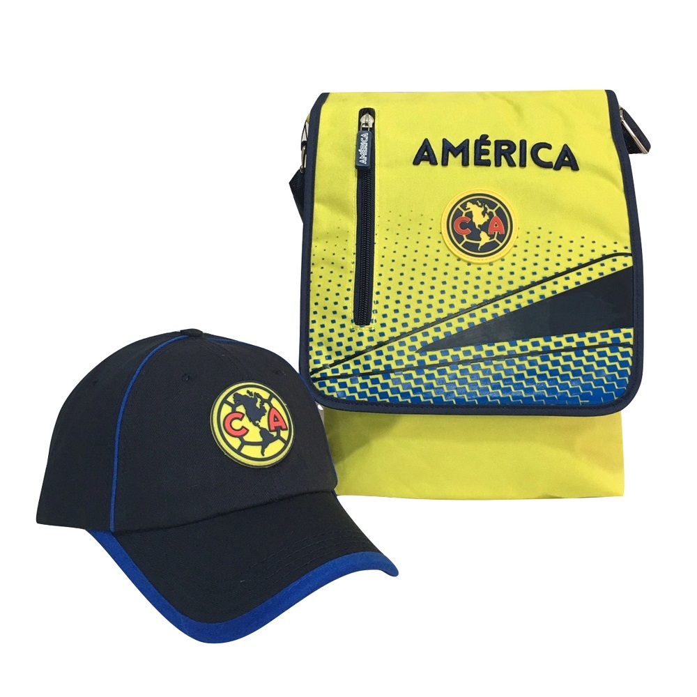 Kit Deportivo Club América Águilas Gorra y Bandolera 