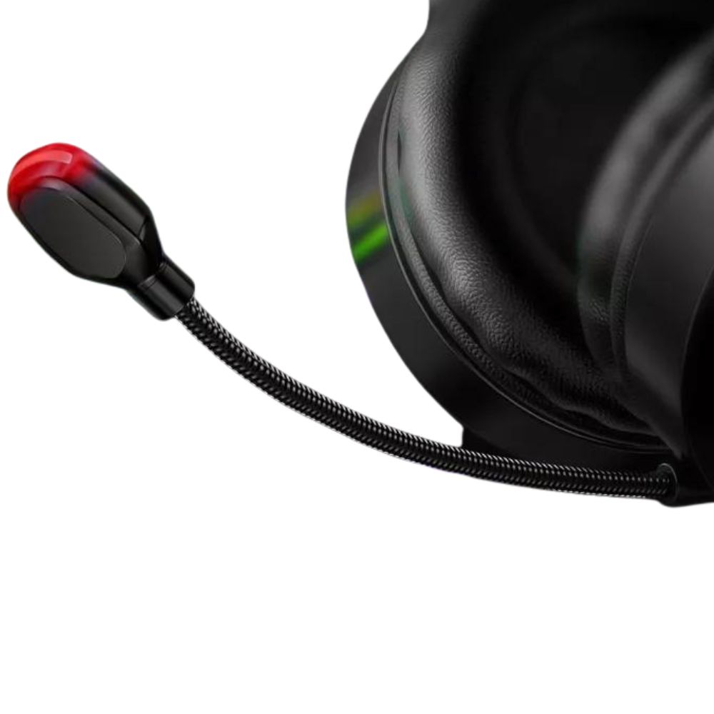 Audífonos gamer alámbricos Gadgets&Fun con luces RGB