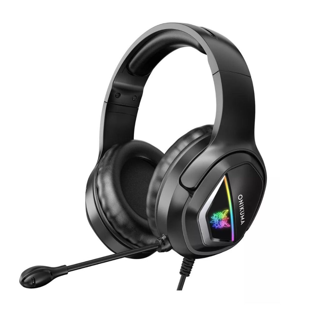 Diadema gamer ergonómica alámbrica Gadgets&Fun con luces RGB