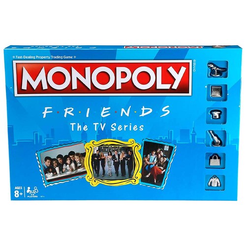 Juego de Mesa Hasbro Monopoly Friends The Tv Series E8714 