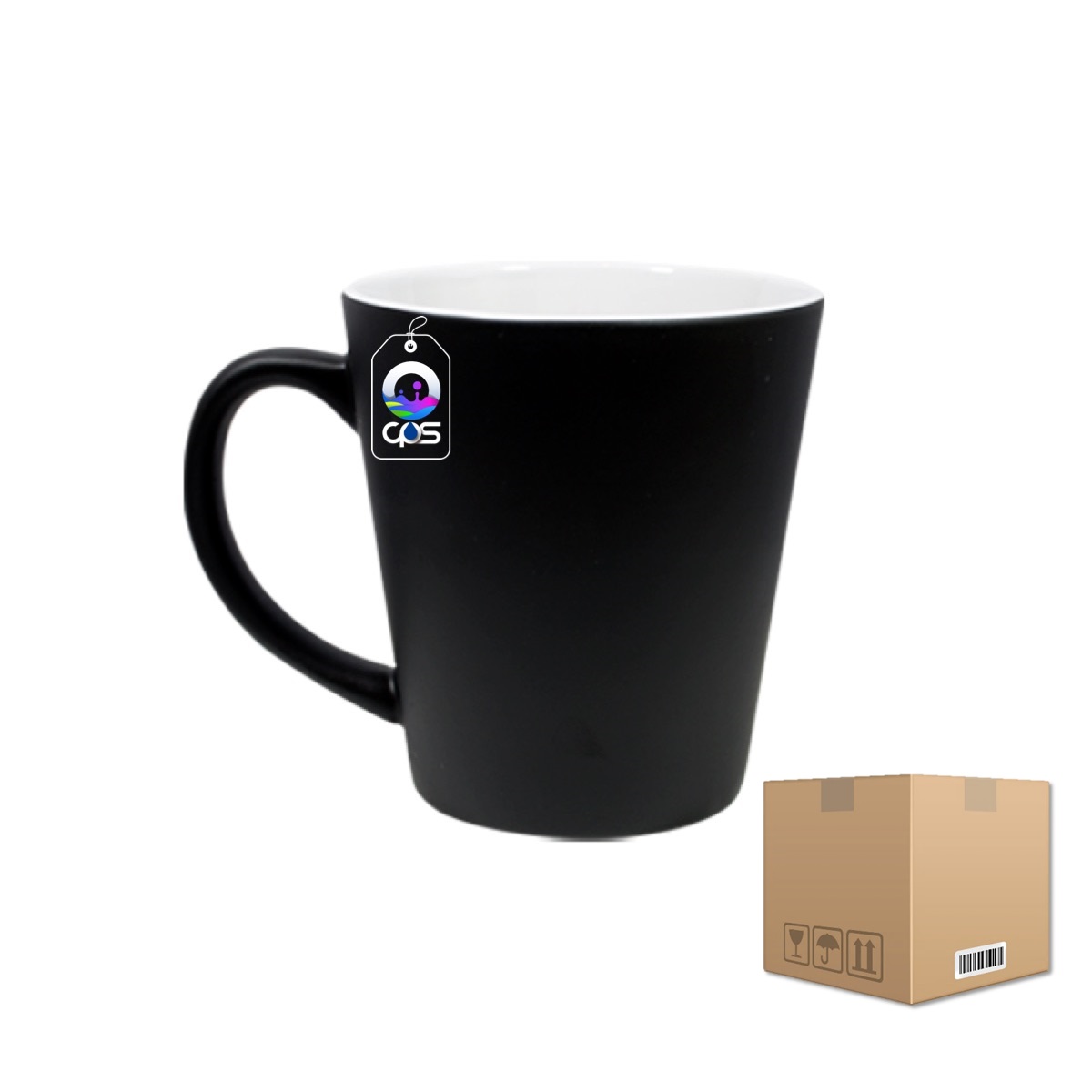 Taza Mágica Cónica para Sublimar, 12 Oz. (36 pz).