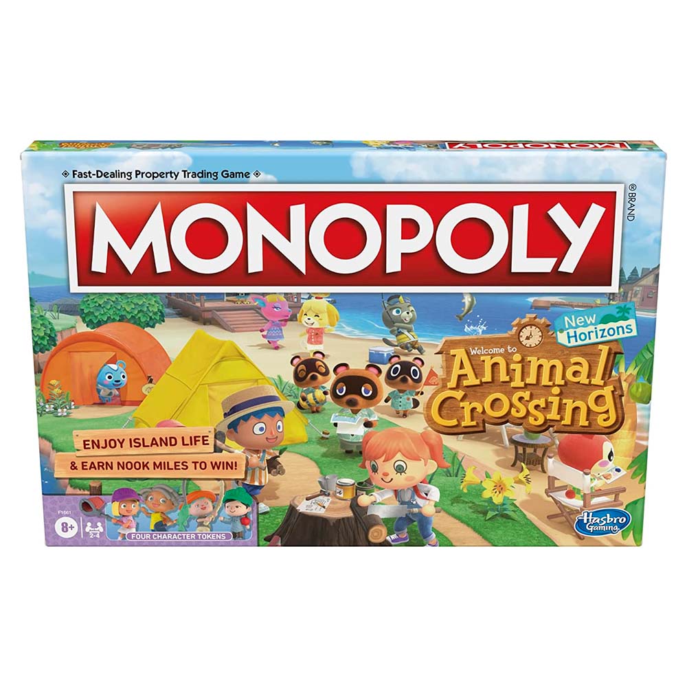 Juego de Mesa Hasbro Monopoly Animal Crossing New Horizons F1661