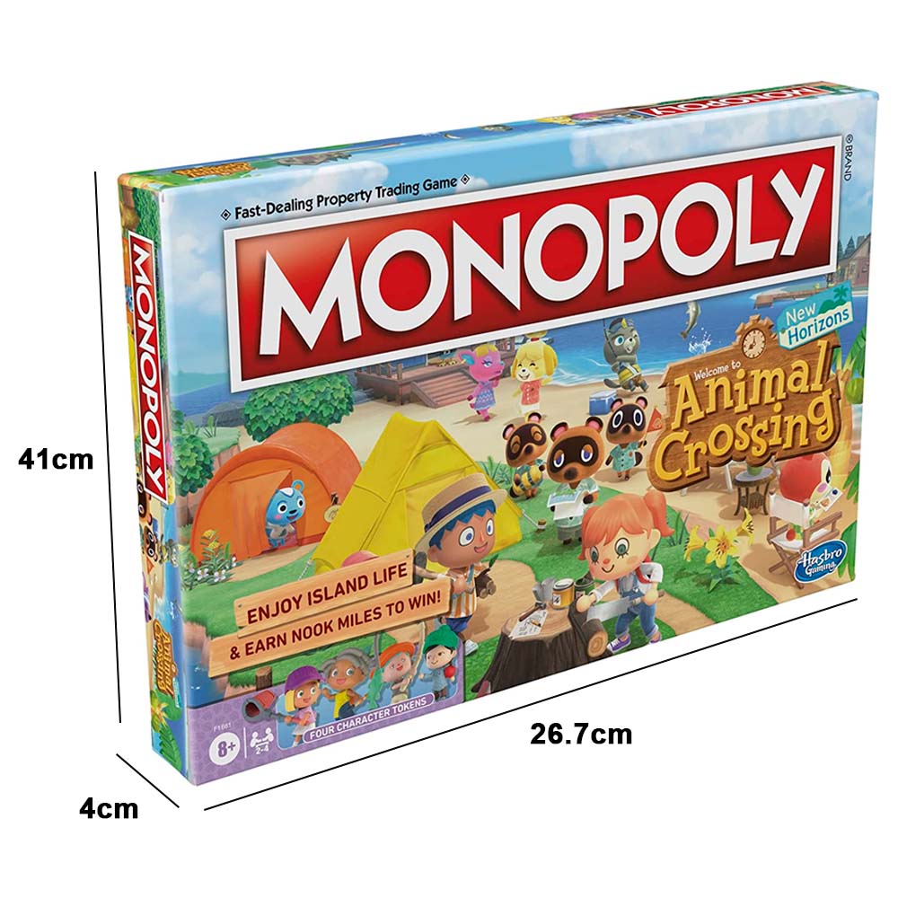 Juego de Mesa Hasbro Monopoly Animal Crossing New Horizons F1661