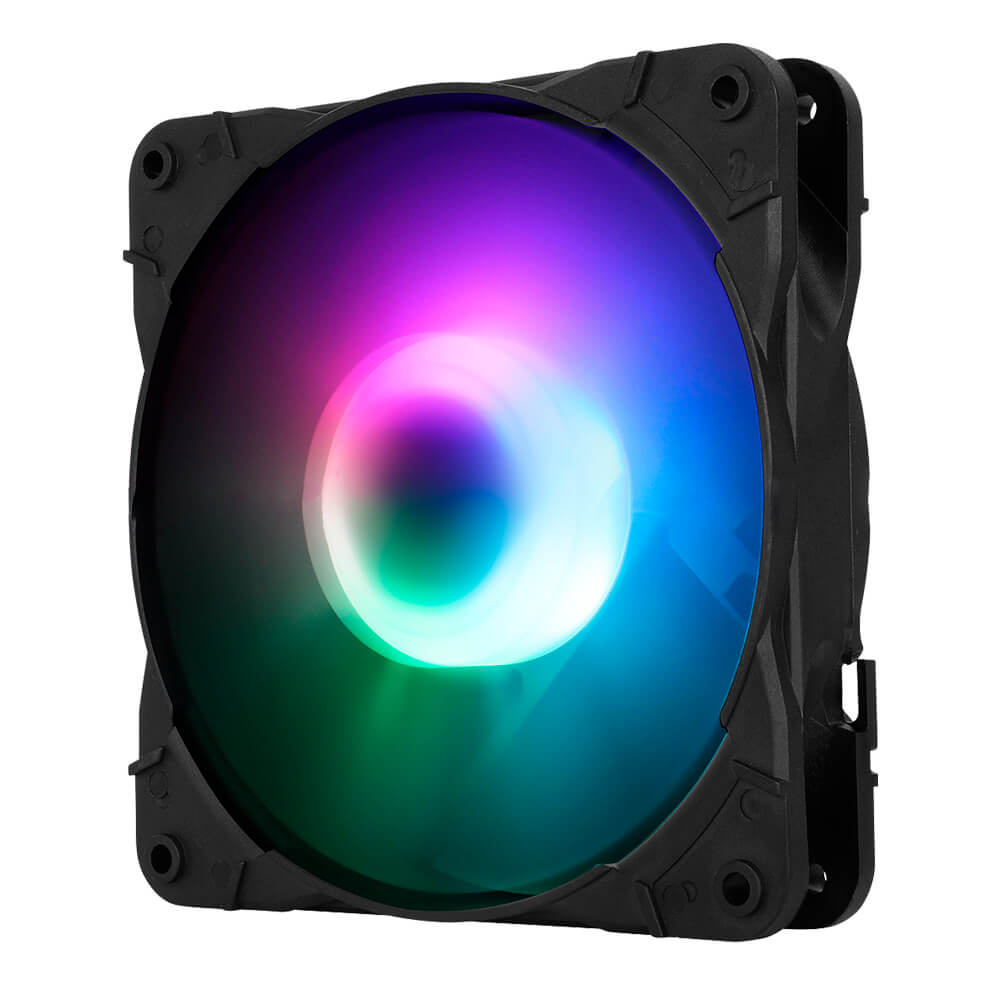 Ventilador Munfrost Sunflower ARGB Negro Compatible con Aura Sync