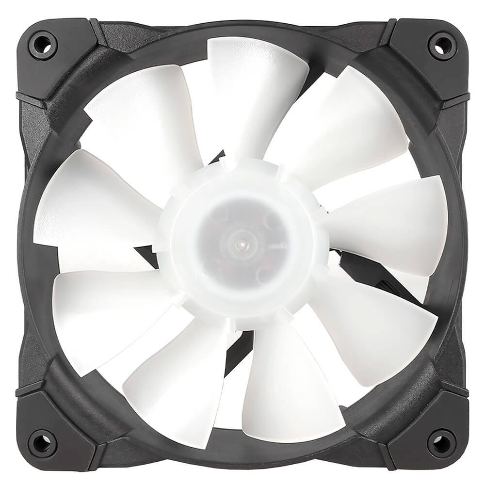 Ventilador Munfrost Sunflower ARGB Negro Compatible con Aura Sync