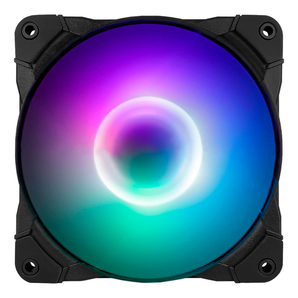 Ventilador Munfrost Sunflower ARGB Negro Compatible con Aura Sync