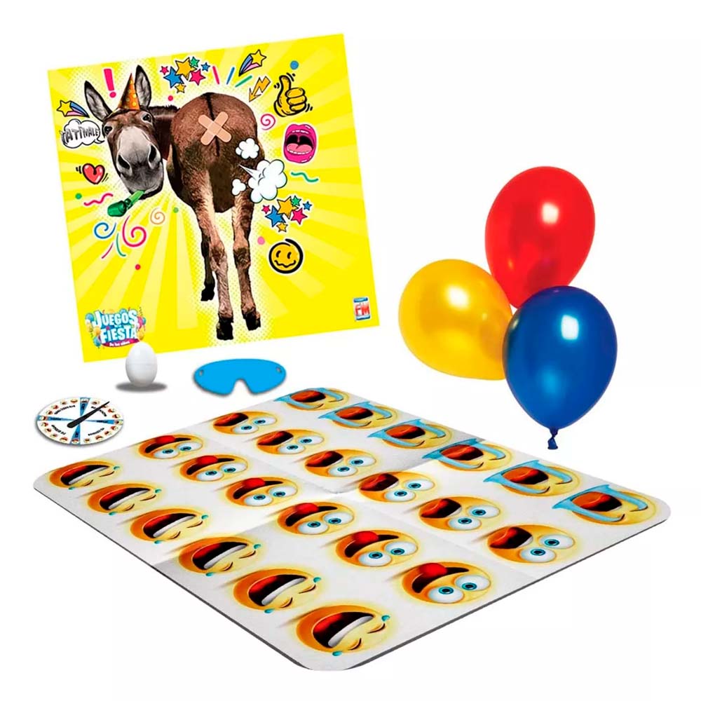Juego de Mesa Fotorama 5 Juegos Pa La Fiesta de los Niños 01318
