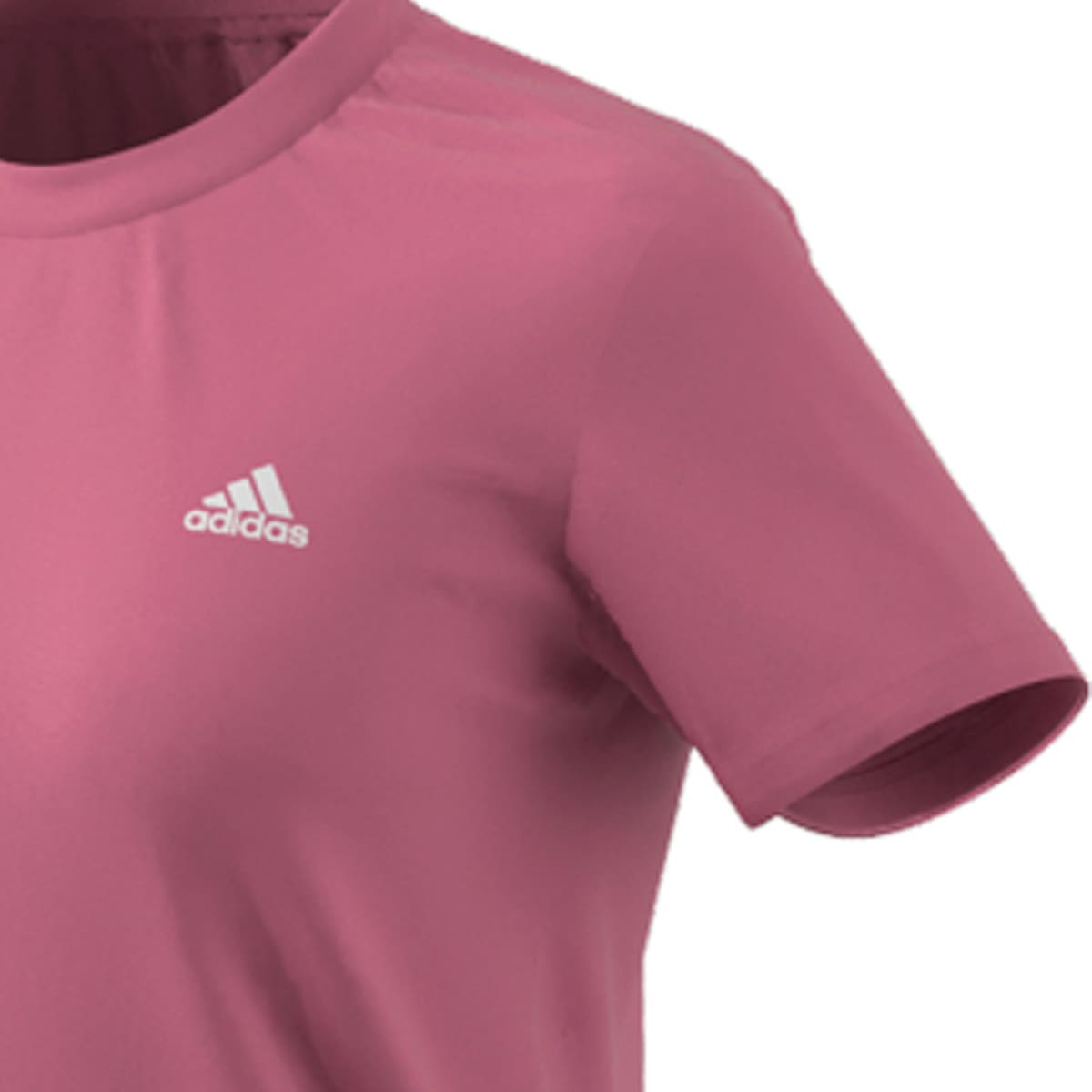 Playera adidas color rosa para mujer Designed 2 Move, mod. 1024697