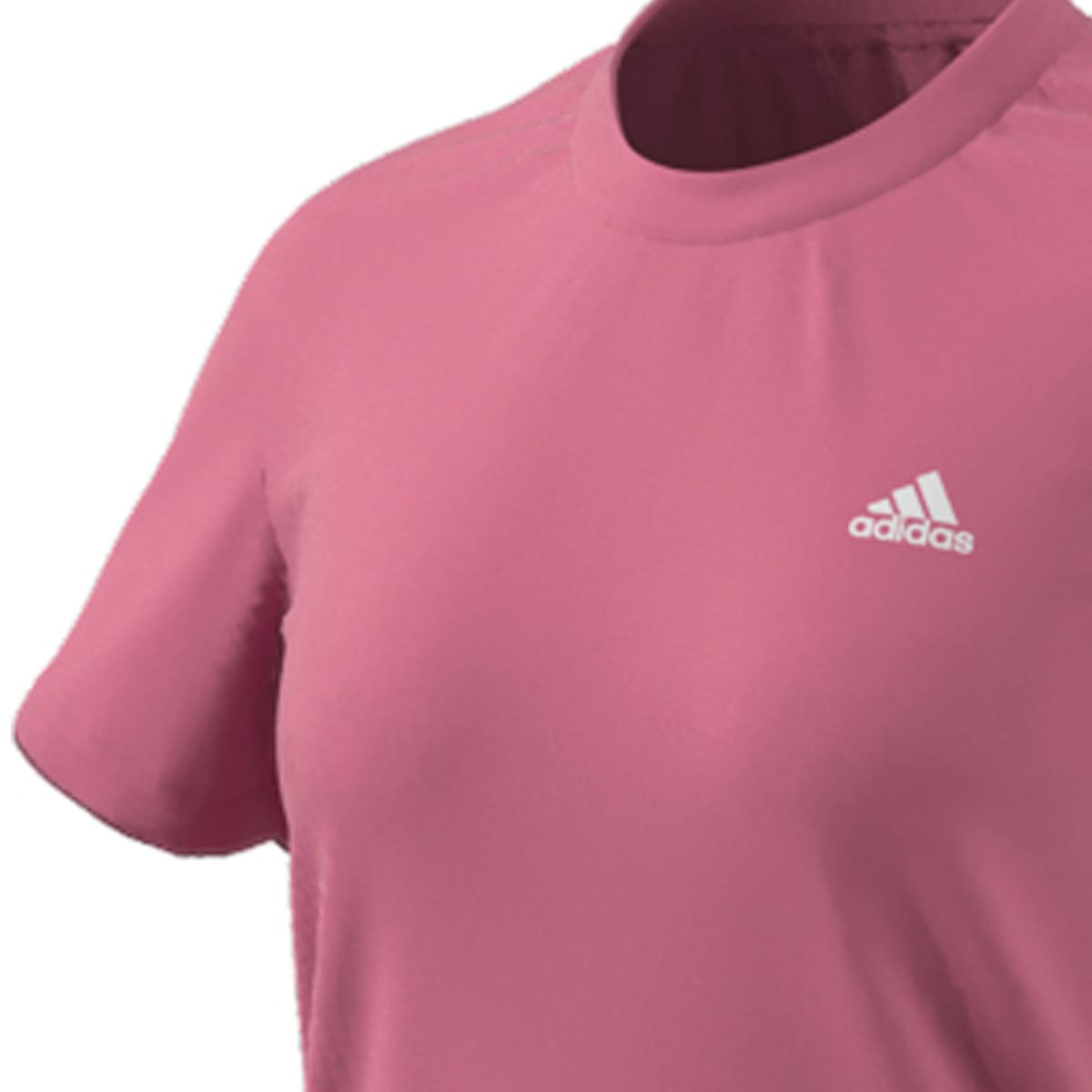 Playera adidas color rosa para mujer Designed 2 Move, mod. 1024697