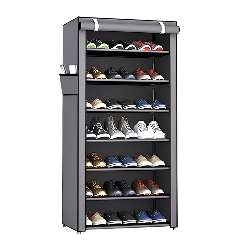 Zapatera Organizador Zapatos 7 Niveles Compartimientos Metal.