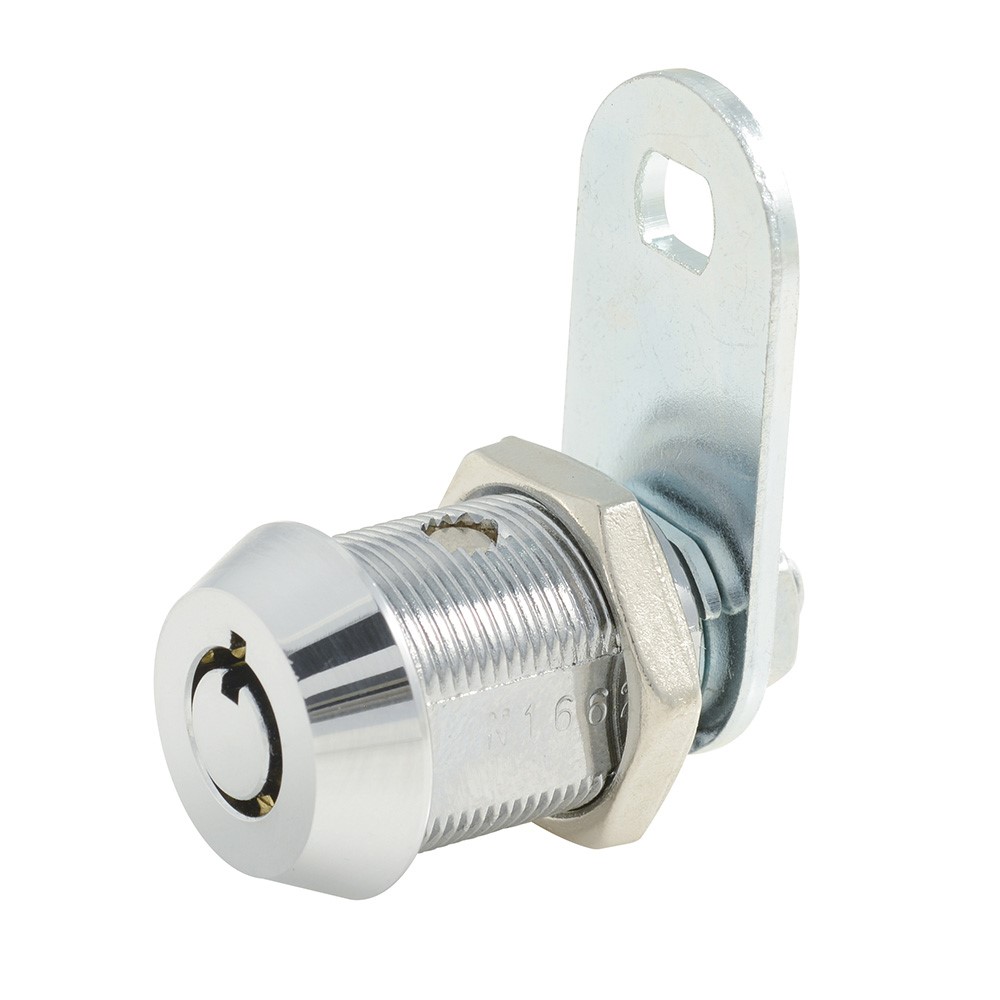 Cerradura Tubular Cromo Brillante Llave Estándar Lock