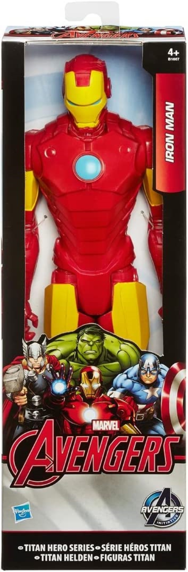 Iron Man Hasbro Avengers Marvel Rojo-Amarillo