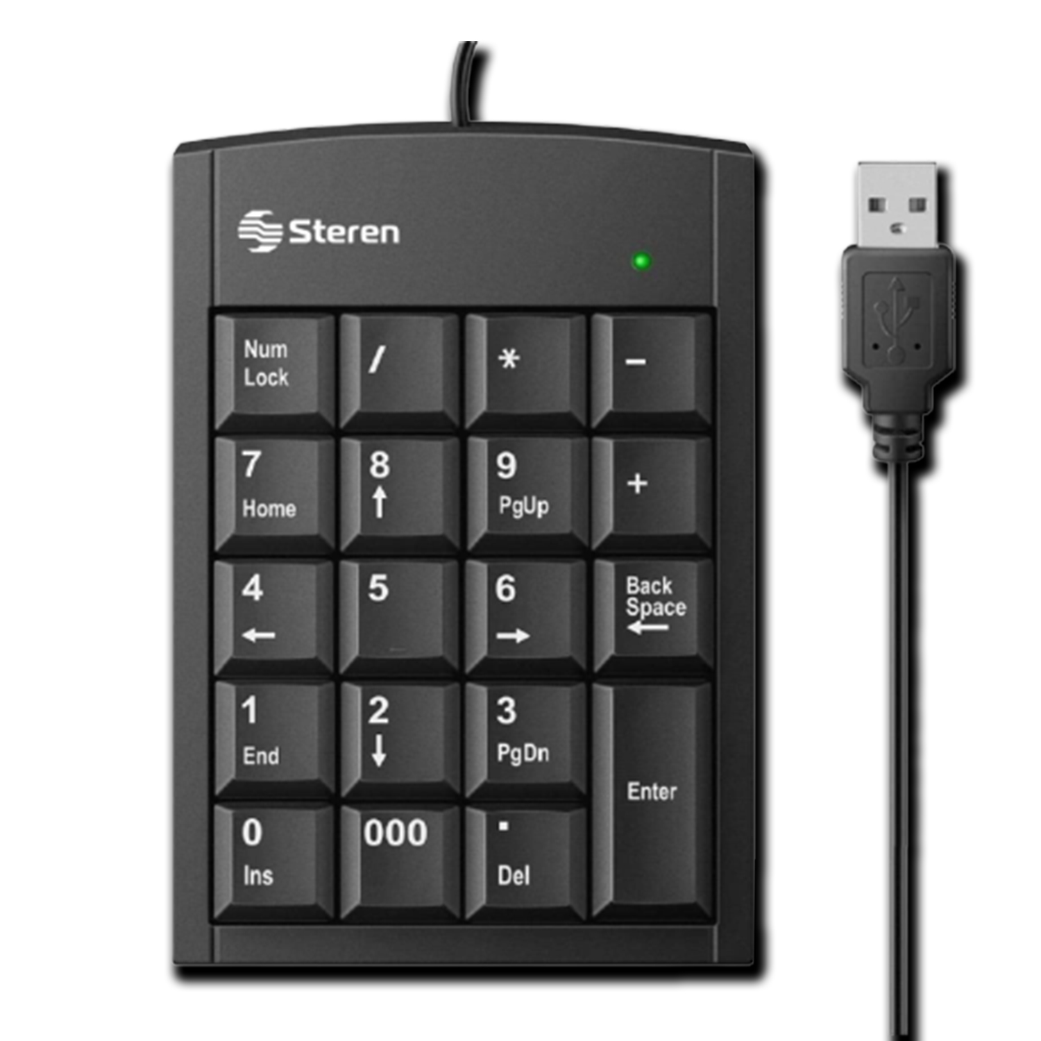 TECLADO NUMERICO STEREN USB COM-625 PLAN