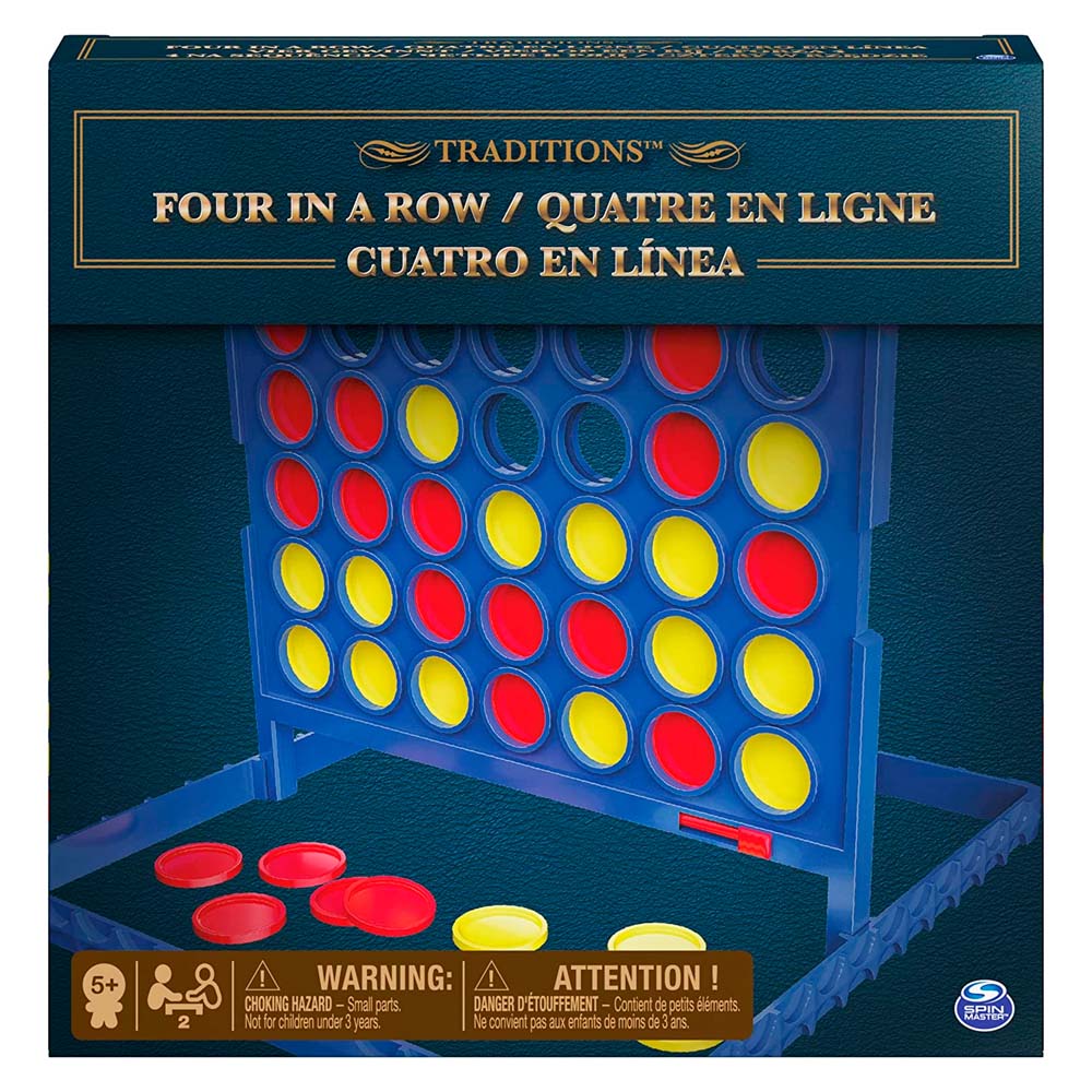 Juego de Mesa Spin Master 4 en línea 6053859  