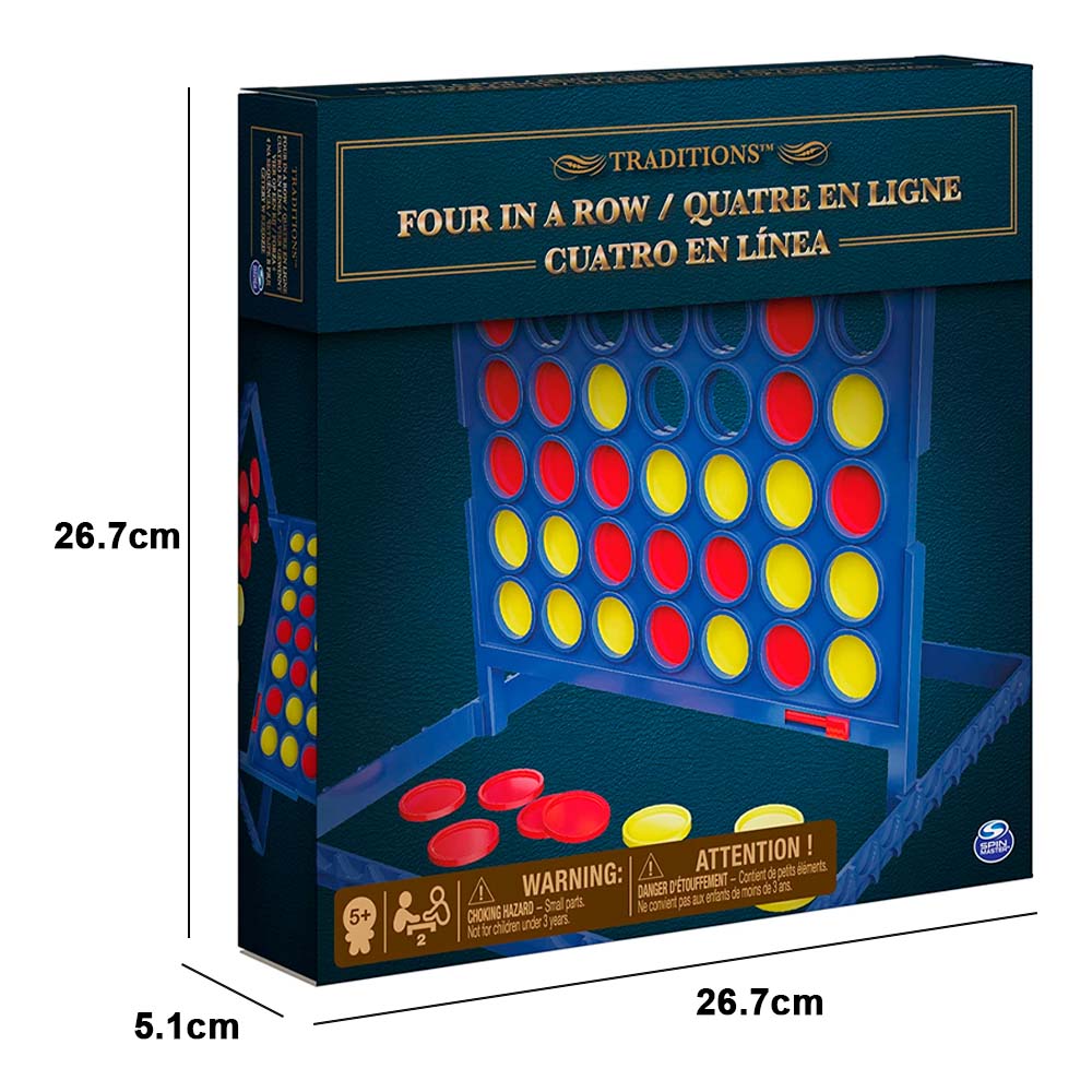 Juego de Mesa Spin Master 4 en línea 6053859  