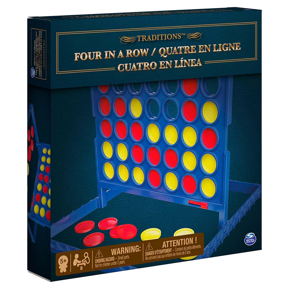 Juego de Mesa Spin Master 4 en línea 6053859  