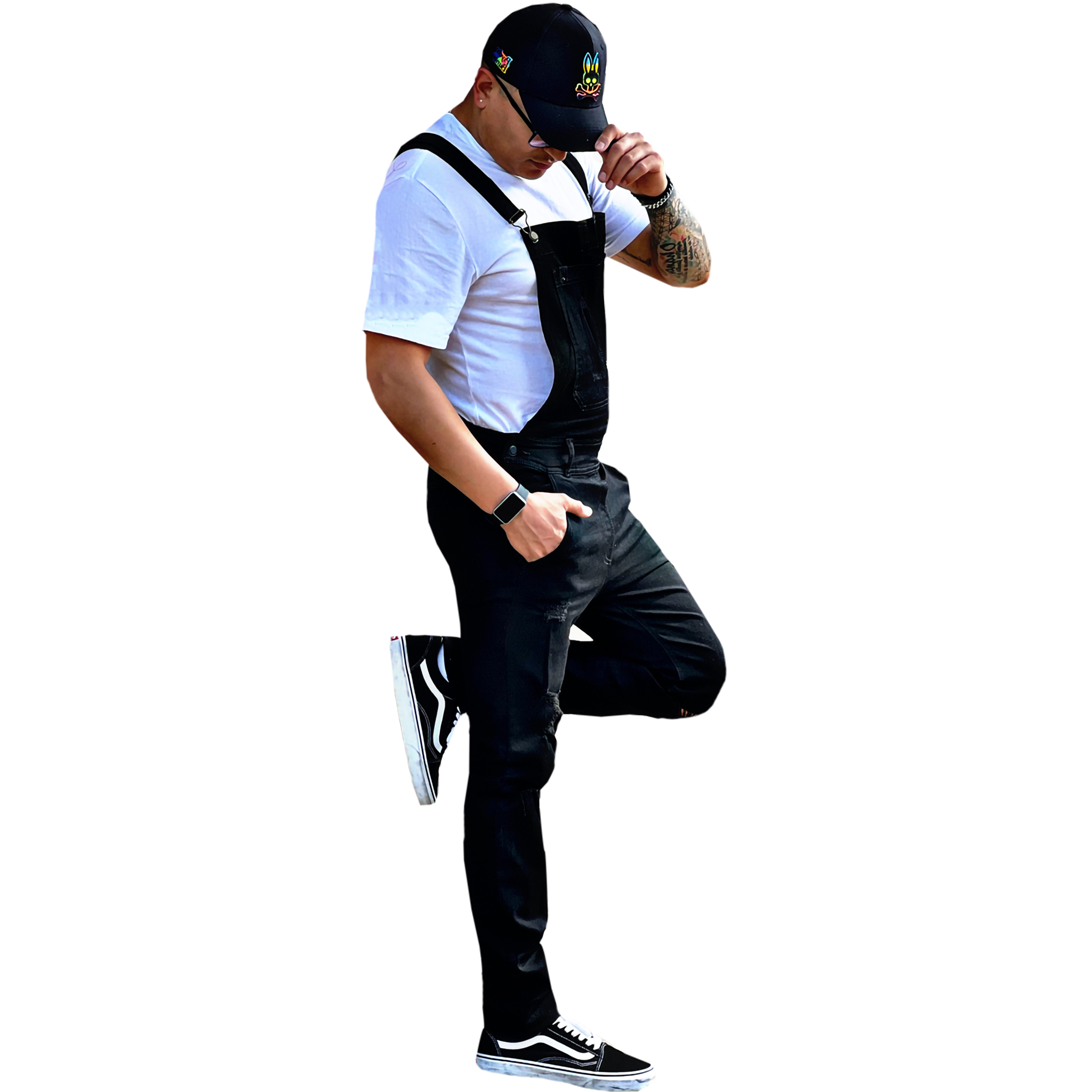 Overol Mezclilla Stretch Hombre Pineda Jeans