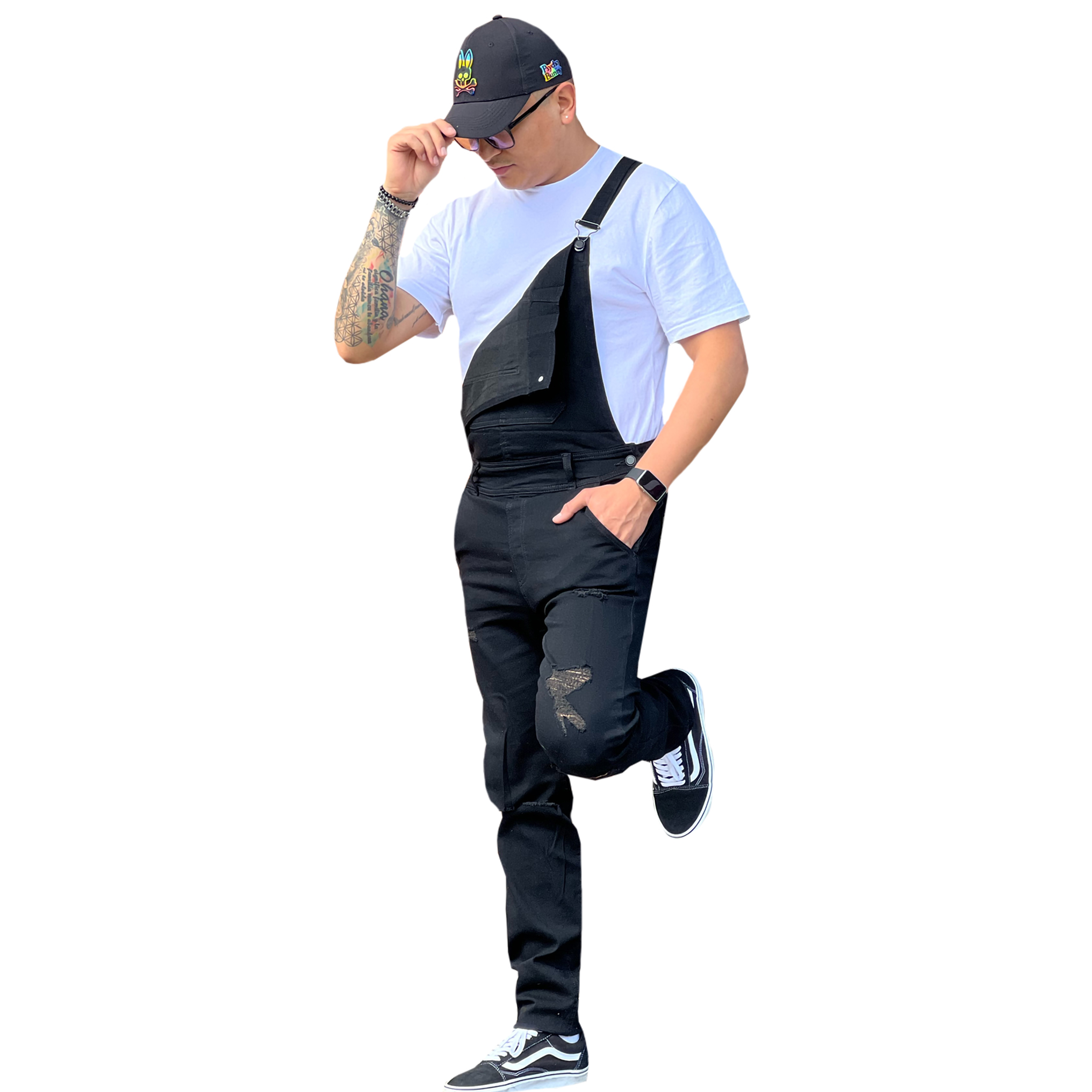 Overol Mezclilla Stretch Hombre Pineda Jeans