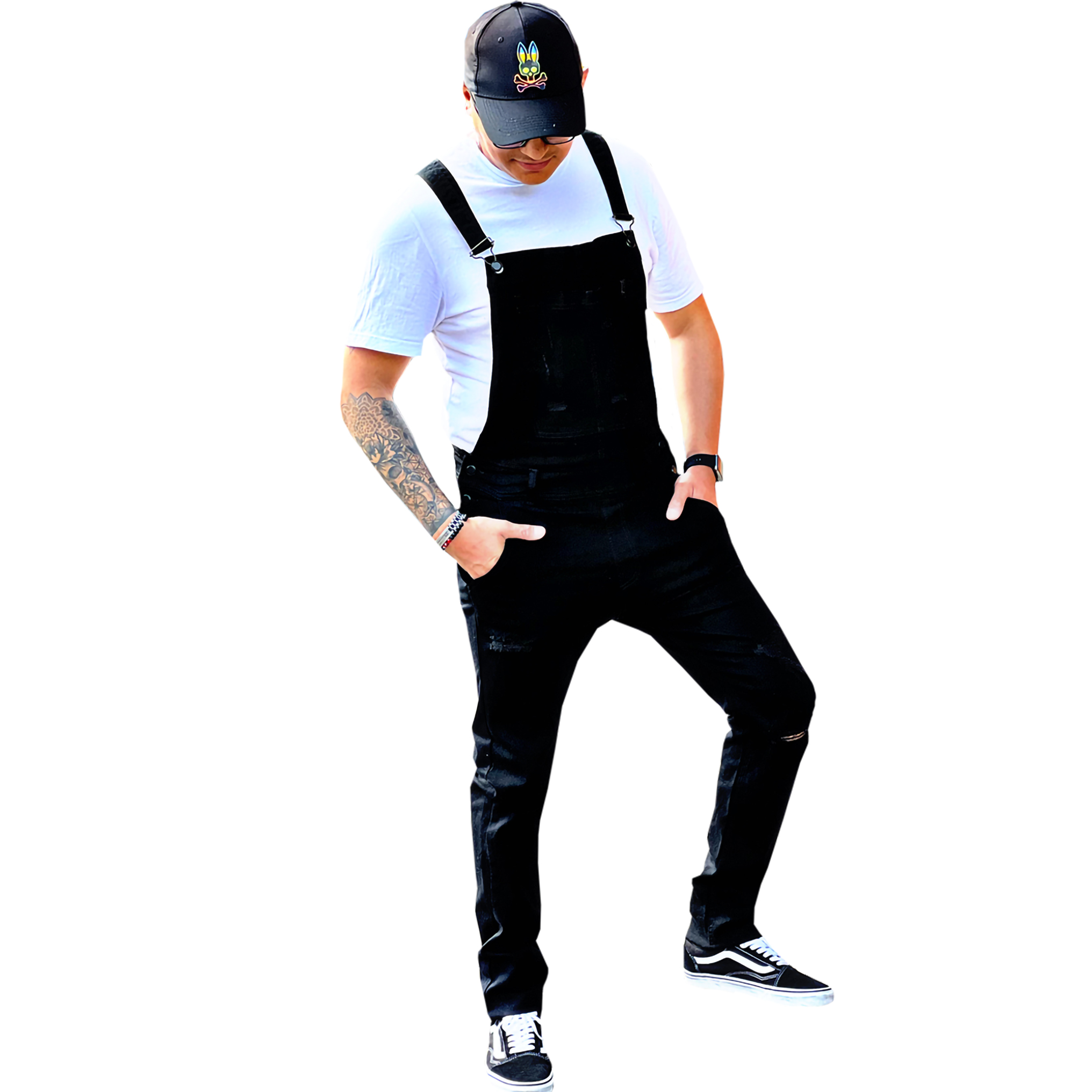 Overol Mezclilla Stretch Hombre Pineda Jeans