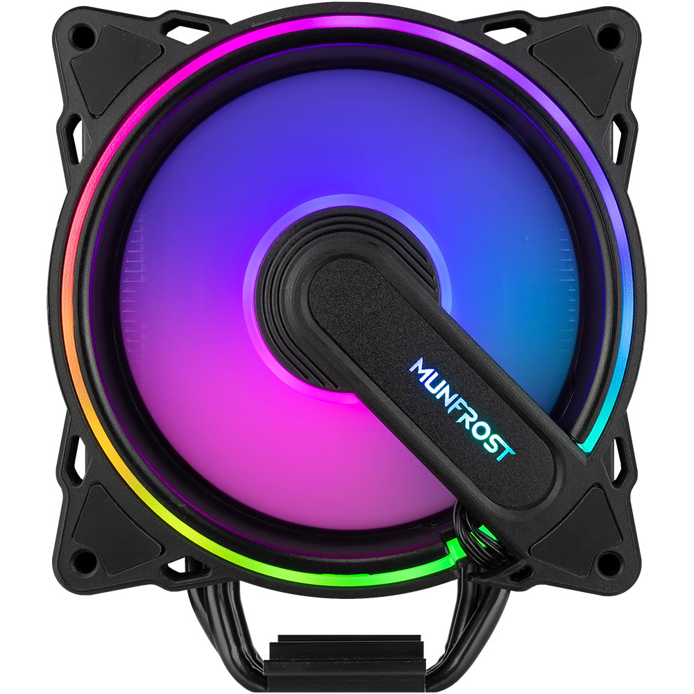 Disipador para CPU Munfrost Cold Storm ARGB - Doble ventilador de 120mm - Compatible con Intel y AMD