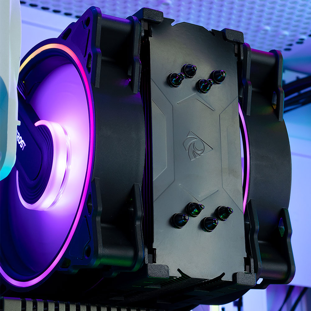 Disipador para CPU Munfrost Cold Storm ARGB - Doble ventilador de 120mm - Compatible con Intel y AMD