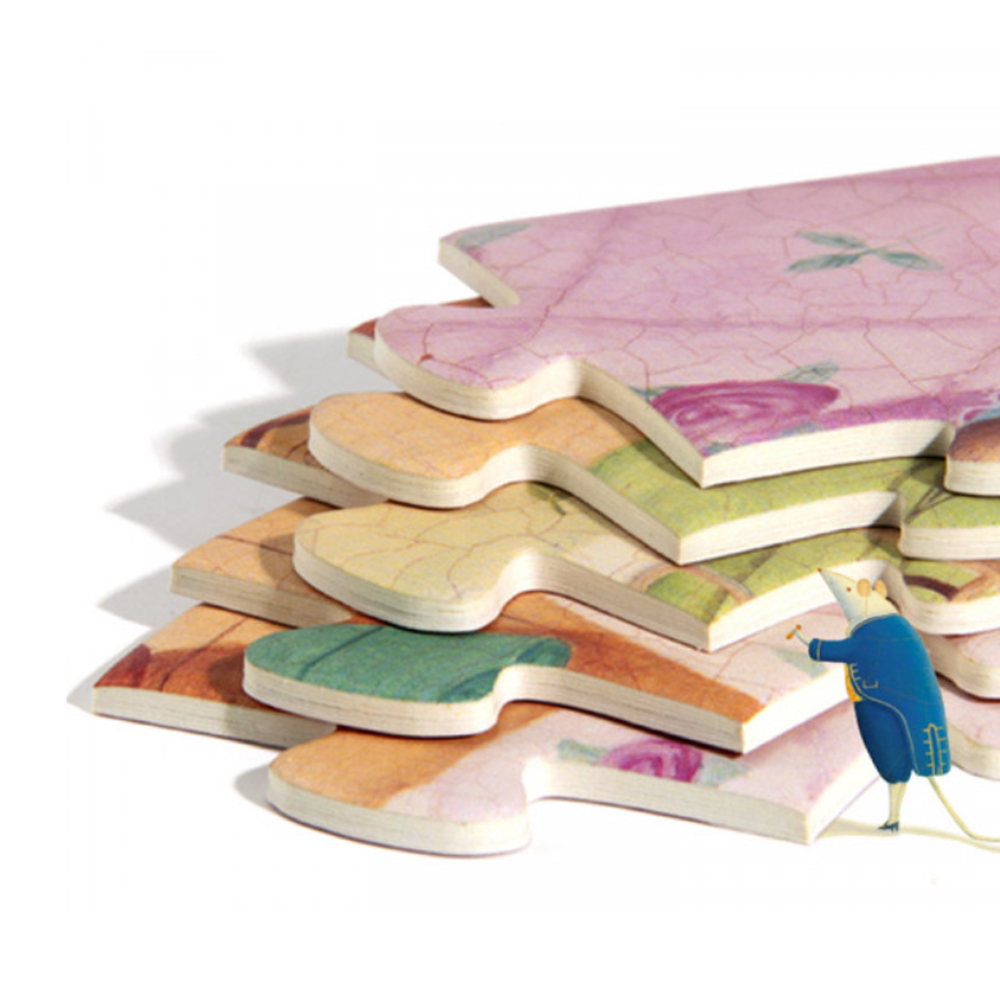 Rompecabezas Caperucita Roja Cuento  Mideer .