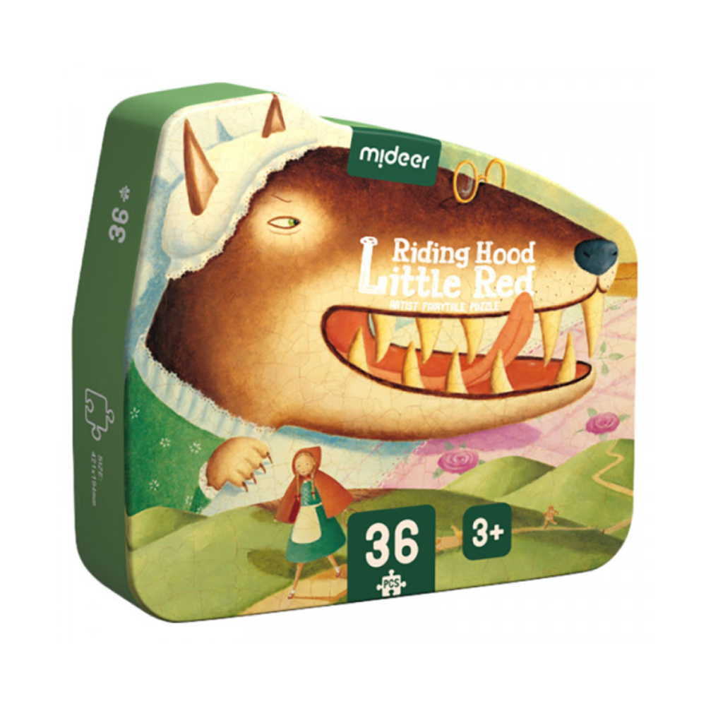 Rompecabezas Caperucita Roja Cuento  Mideer .