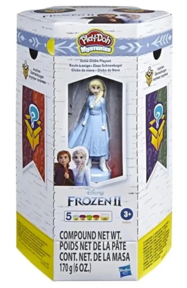 Play-Doh Disney Frozen 2 Misterios Bola De Nieve 8 Sorpresas