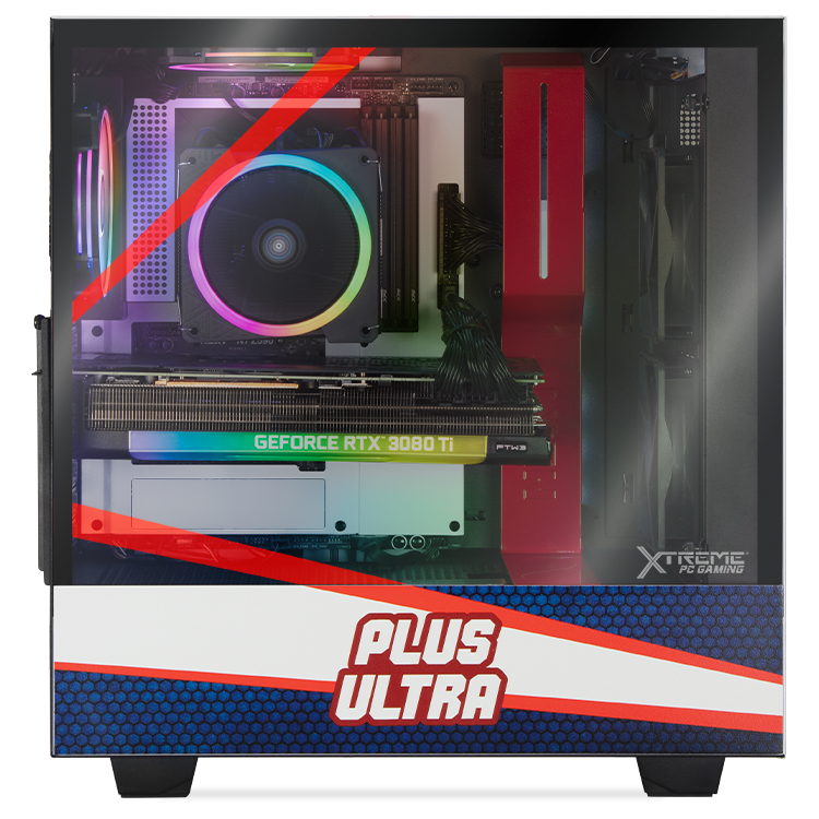 Xtreme PC Gamer NZXT Geforce RTX 3080 TI Core I9 32GB SSD 1TB WIFI All Might 