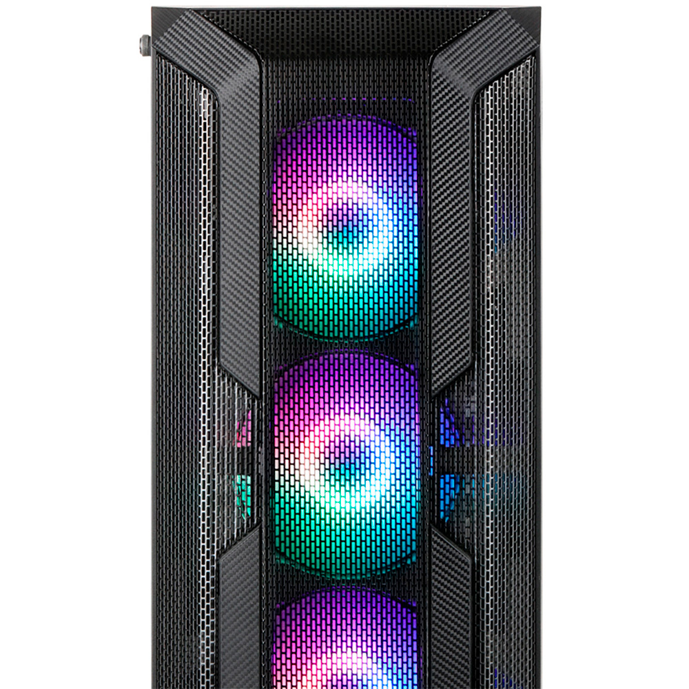 Gabinete Munfrost LUFT / Cristal templado / ARGB Sync / Control de ventiladores / ATX - Micro ATX - Mini ITX / 4 Ventiladores ARGB incluidos