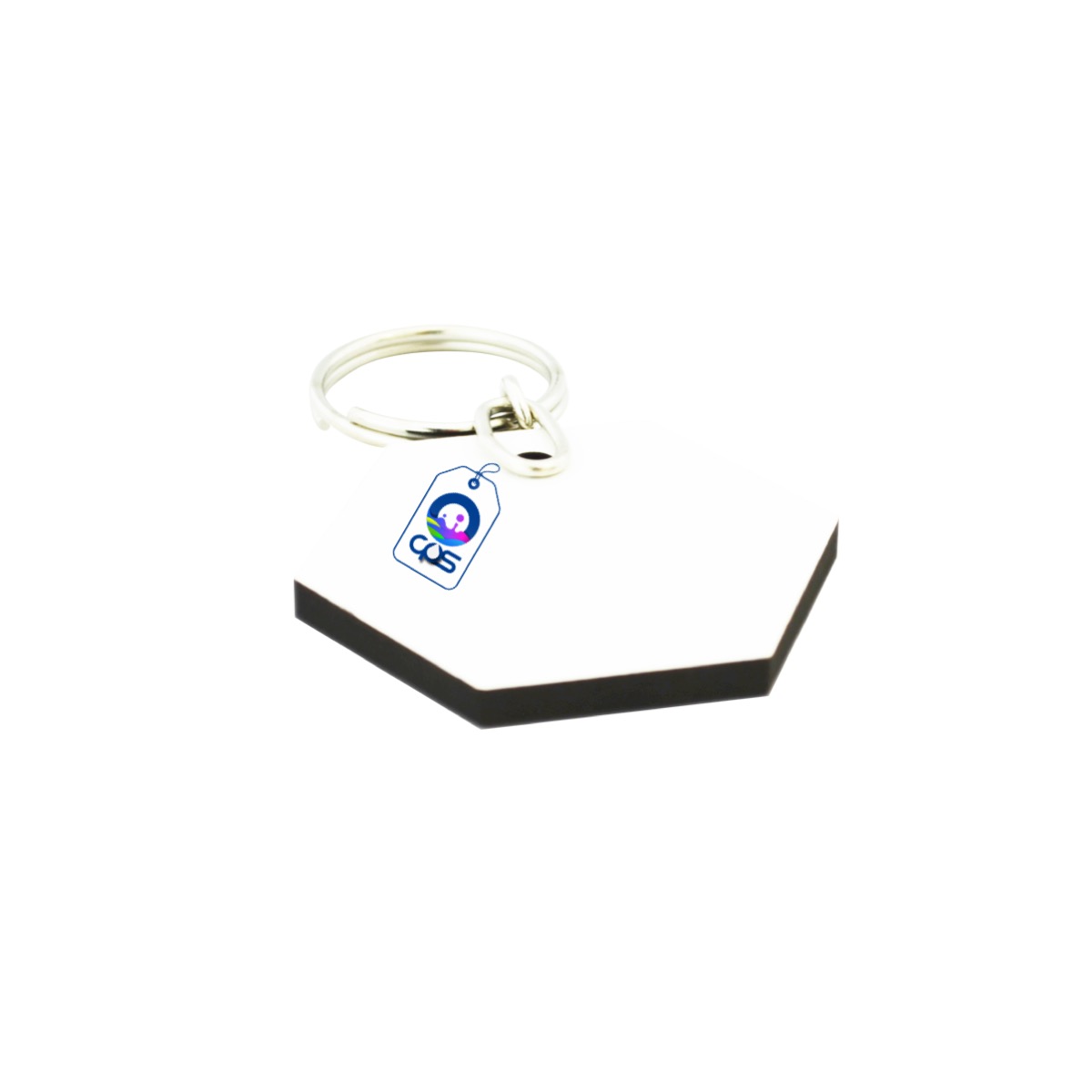 Llavero de MDF para sublimar, 25 pza.