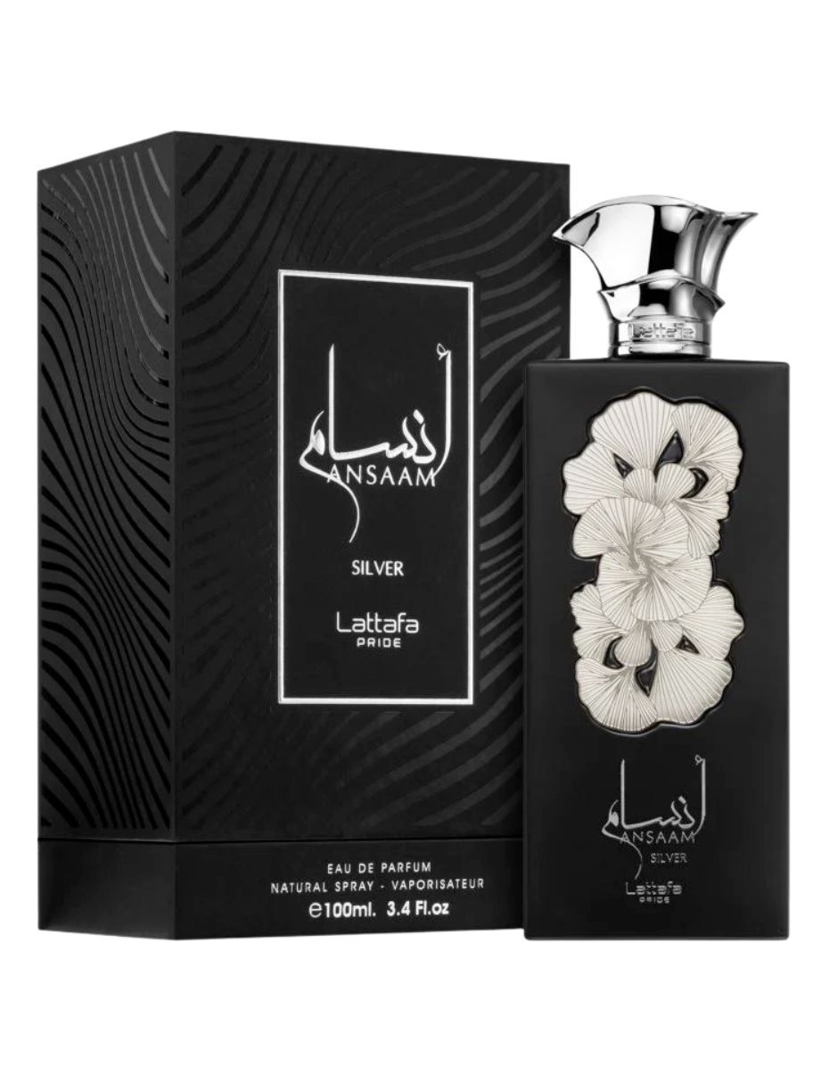 Perfume De Hombre Lattafa Ansaam Silver 100ml EDP 