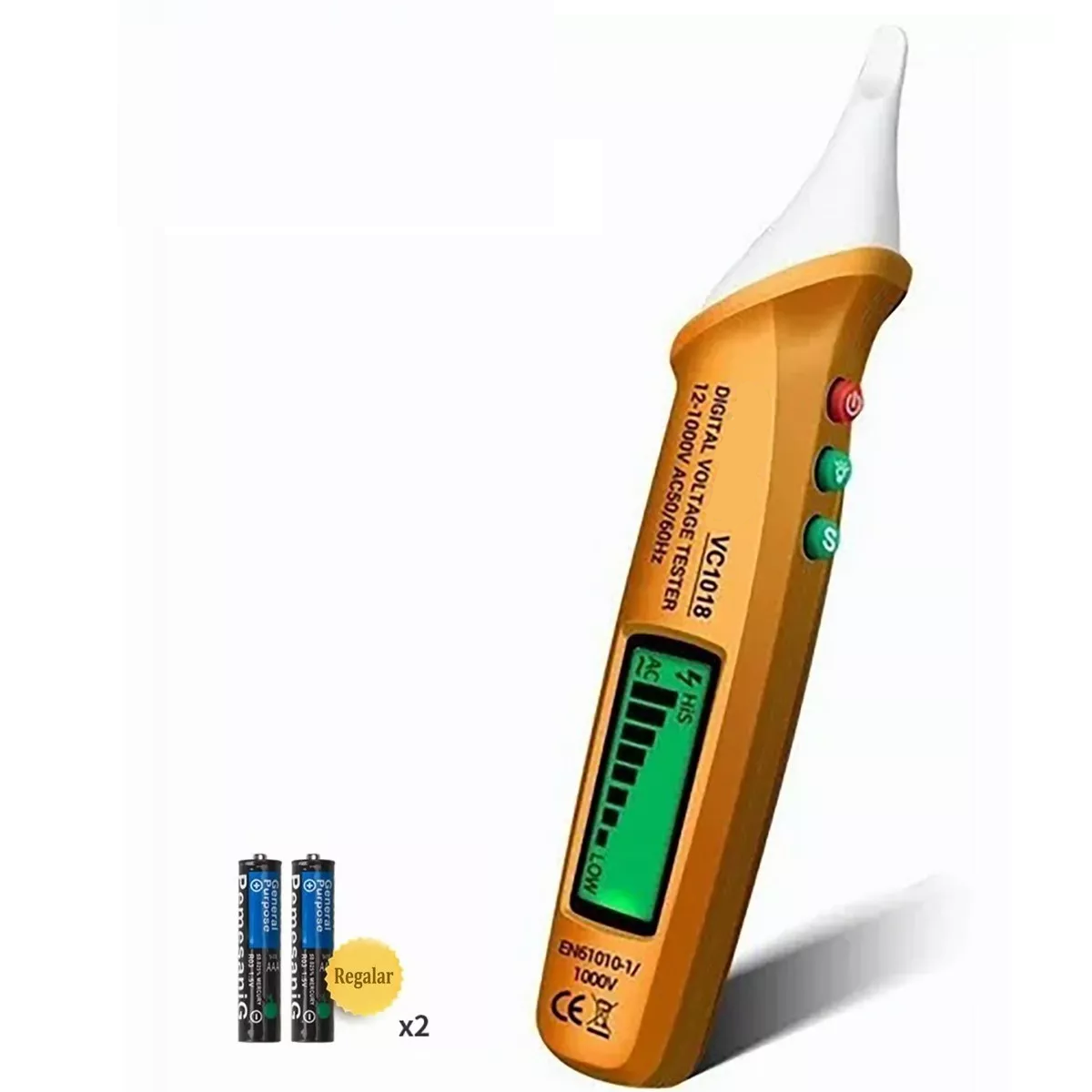 Lápiz Detector De Voltaje Probador De Corriente 12v~1000v Ac