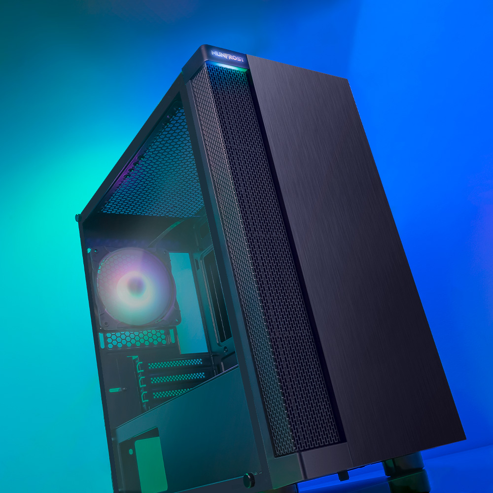 GABINETE MUNFROST BAMBU NEGRO 