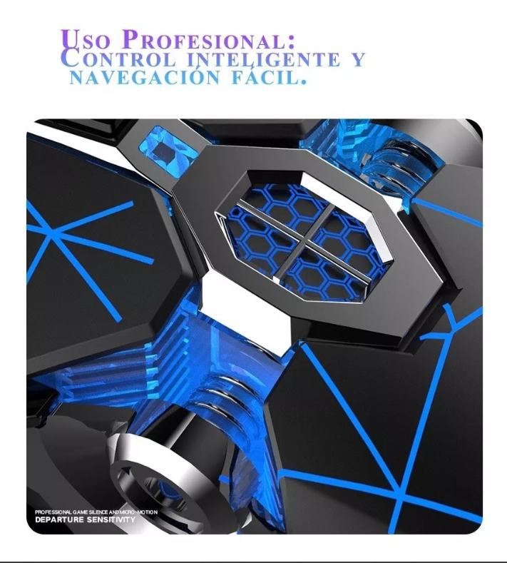 Mouse de juego recargable Free Wolf X13 star black