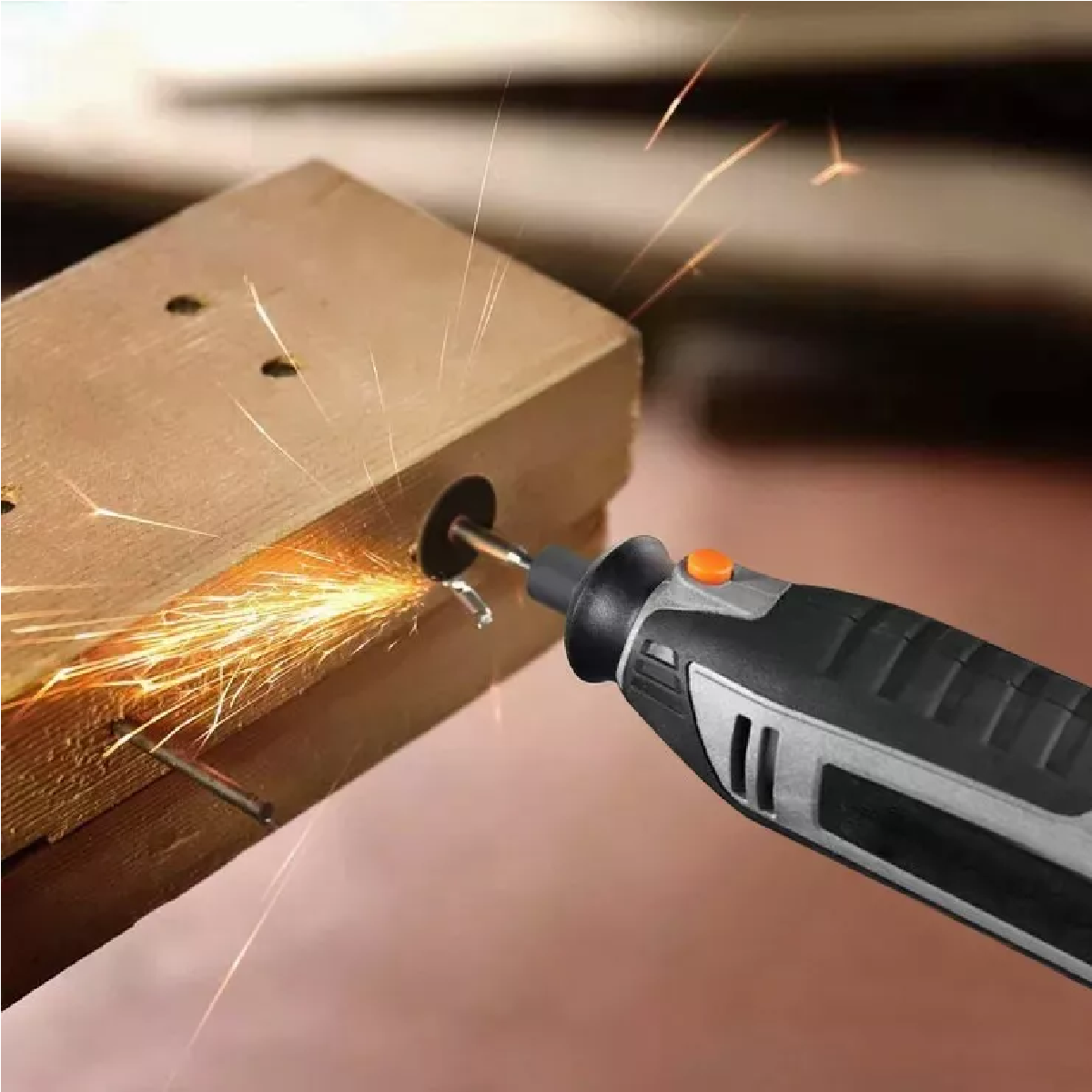 Kit Mini Taladro Mototool Pulidora Eléctrica Velocidad Regulable 200W