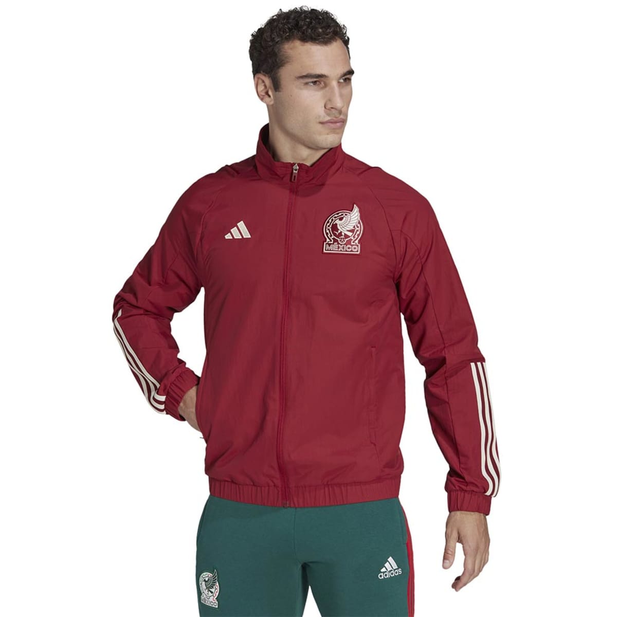 Chamarra de la Selección Nacional de México, Tiro 23, de adidas, mod. 1058207