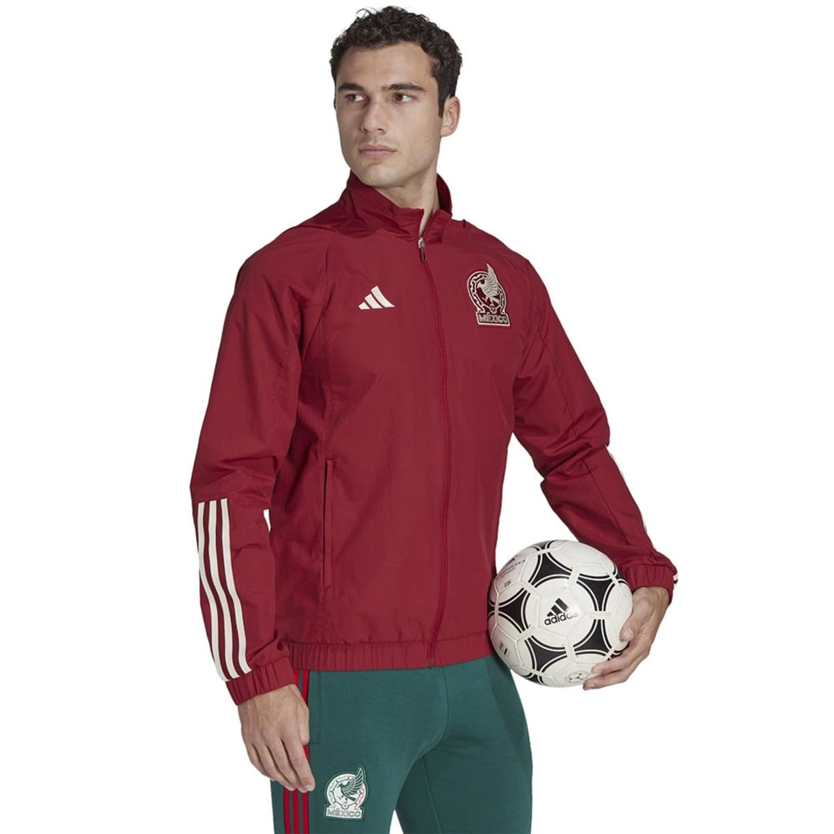 Chamarra de la Selección Nacional de México, Tiro 23, de adidas, mod. 1058207