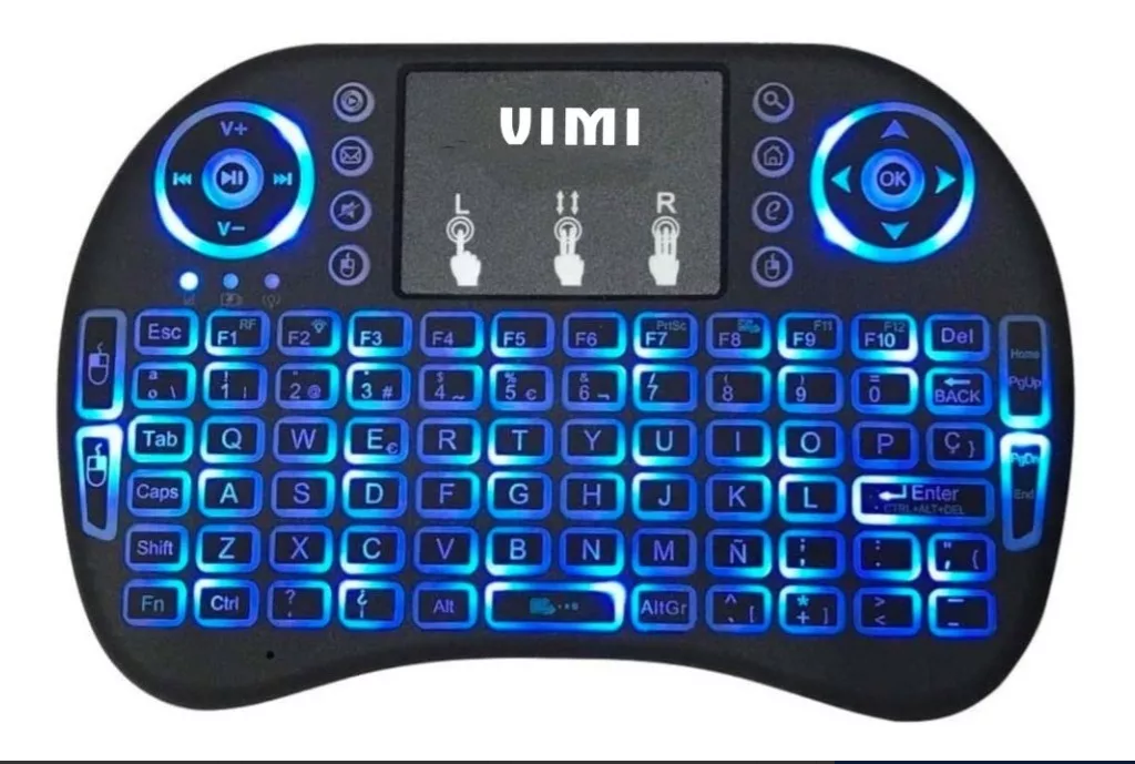 Mini Teclado Inalámbrico Smart Tv ,touch