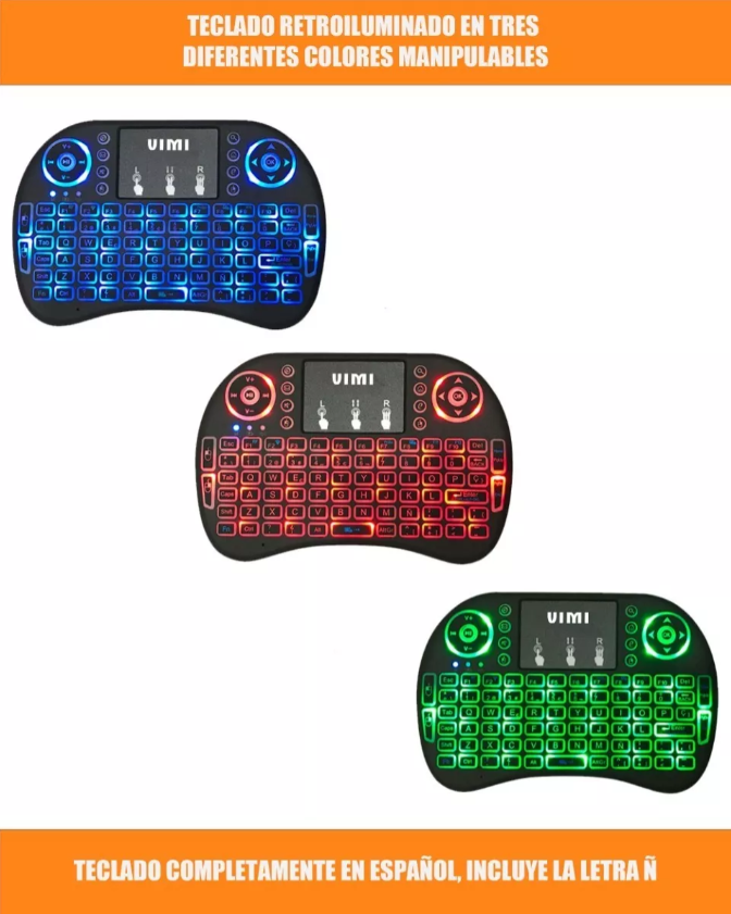 Mini Teclado Inalámbrico Smart Tv ,touch