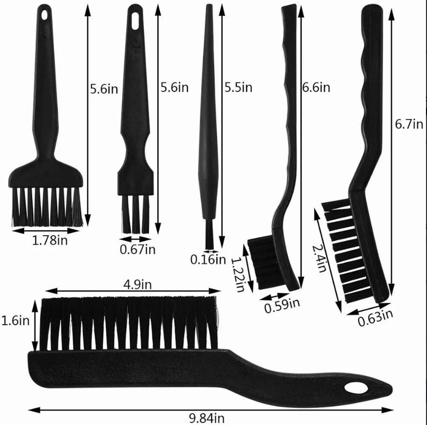 Kit De Cepillos Antiestáticos Limpieza Teclado