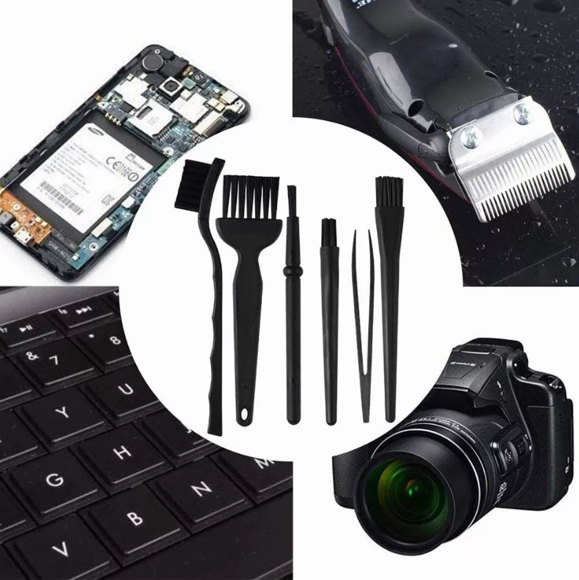 Kit De Cepillos Antiestáticos Limpieza Teclado