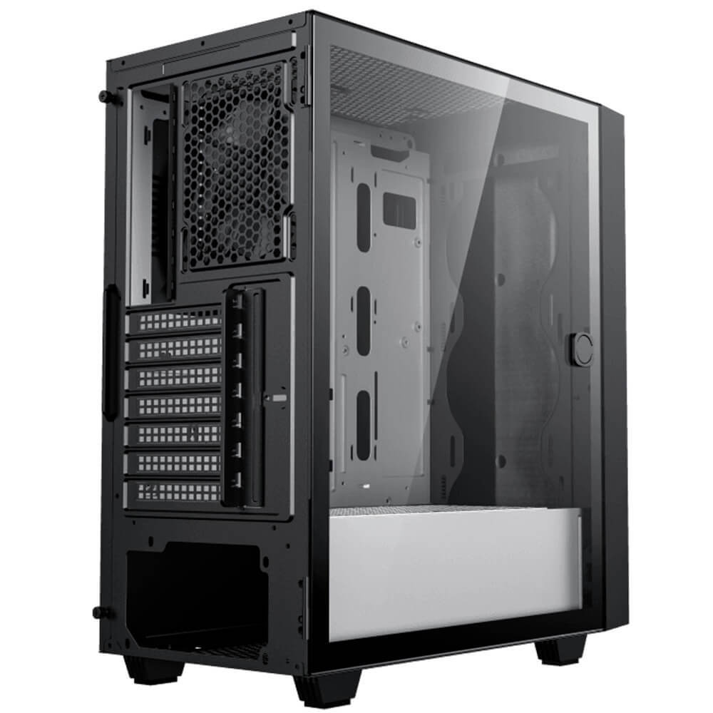 GABINETE MUNFROST FULGOR BLACK/GREY CON FUENTE 550W