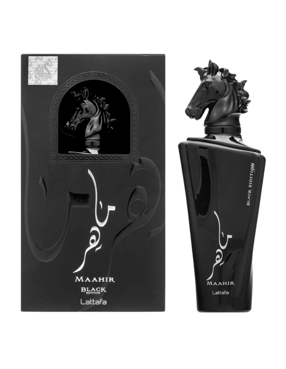Perfume De Hombre Lattafa Maahir Black 100ml EDP