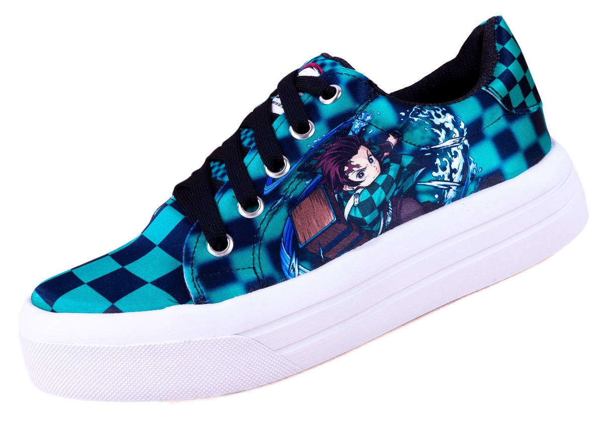 Tenis Tanjiro Kamado Demon Slayer Anime Agujetas 427-2-nvt