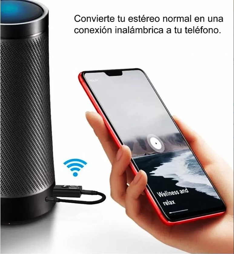 Adaptador Bluetooth 5.0 Usb 2 En 1 Para Pc/tv/auto/hogar.