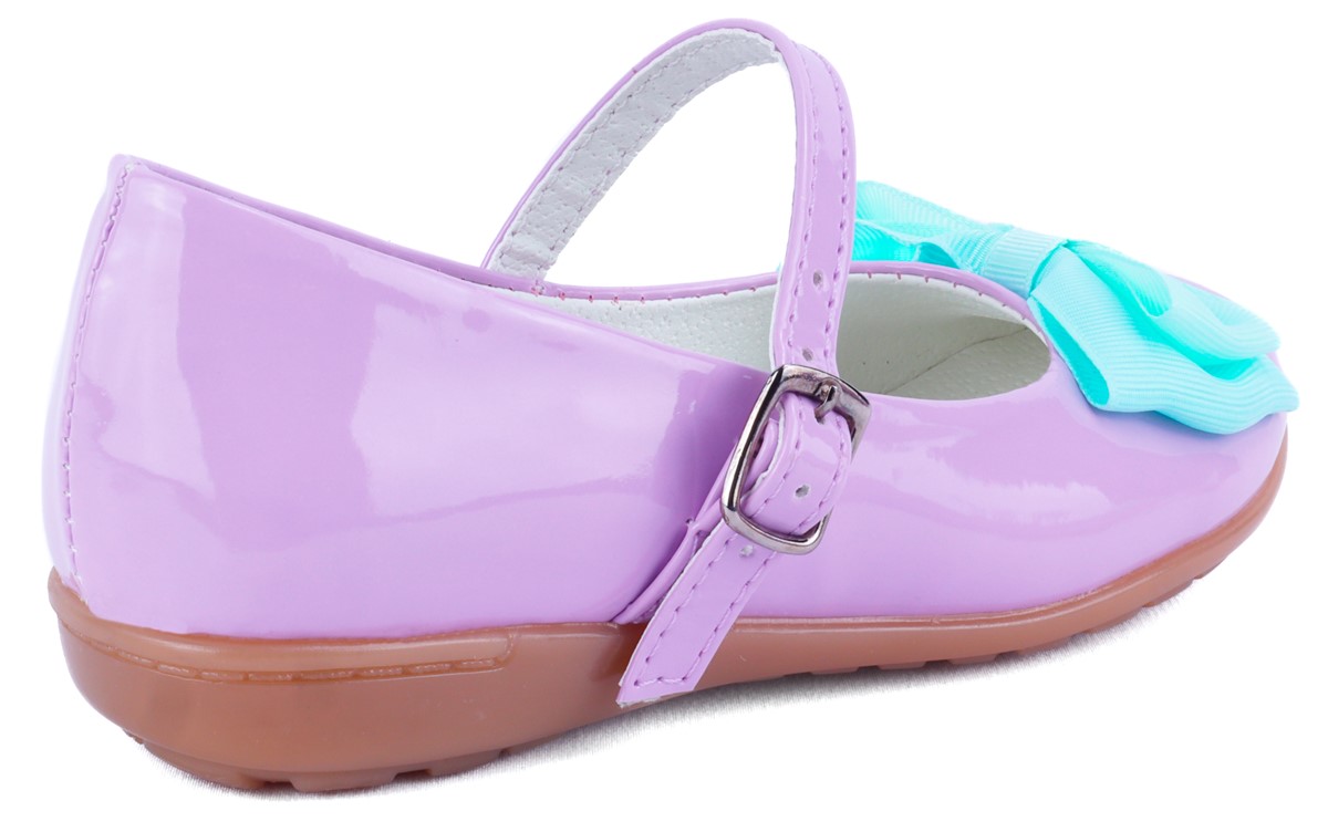 Zapato Niña Princesa Sirenita Ariel Zapatillas Charol 03-cl.