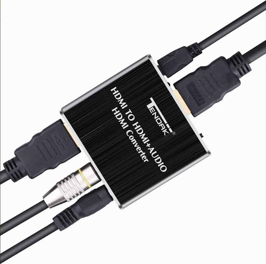 Extractor De Audio Hdmi 4k 5.1 Spdif Estéreo