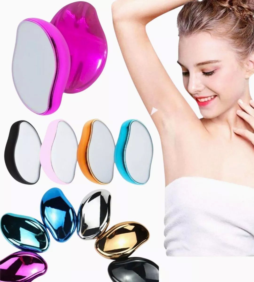 Piedra depiladora set de 10 piezas exfoliante